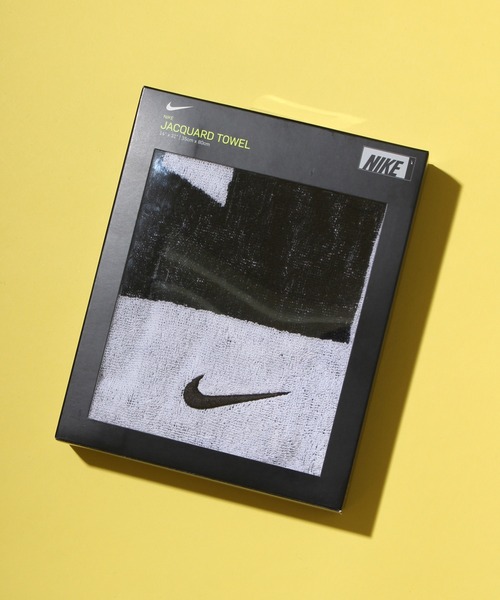 NIKE（ナイキ）の「【NIKE/ナイキ 】ナイキ ジャガード タオル ミディアムⅡ(35cm×80cm)（タオル・メンズ・ブラック/グリーン・FREE）」の10枚目の写真
