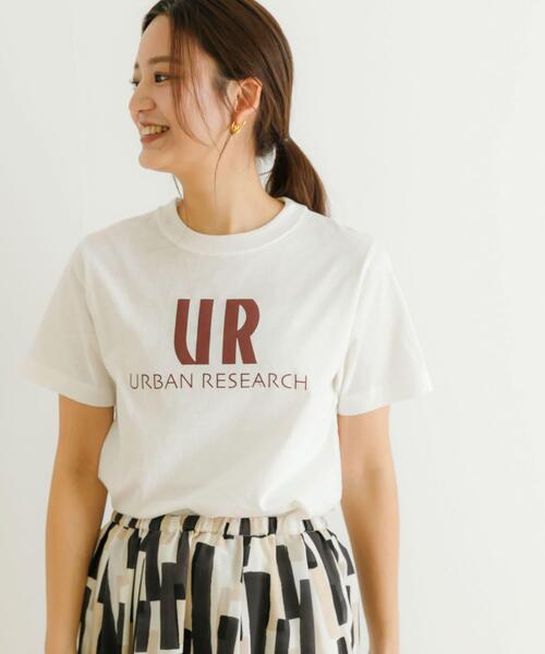 URBAN RESEARCH(アーバンリサーチ)の「UR ロゴTシャツ(Tシャツ/カットソー・メンズ・ブラック/バーガンディー/ホワイト/ホワイト系その他・X-LARGE/MEDIUM/LARGE/SMALL)」の7枚目の写真