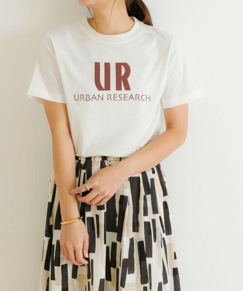 URBAN RESEARCH(アーバンリサーチ)の「UR ロゴTシャツ(Tシャツ/カットソー・メンズ・ブラック/バーガンディー/ホワイト/ホワイト系その他・X-LARGE/MEDIUM/LARGE/SMALL)」の8枚目の写真