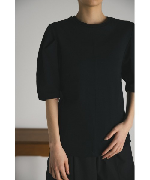 STYLEMIXER（スタイルミキサー）の「タックスリーブT（Tシャツ/カットソー・レディース・ライトベージュ/グリーン/ブラック/ホワイト・FREE）」の17枚目の写真