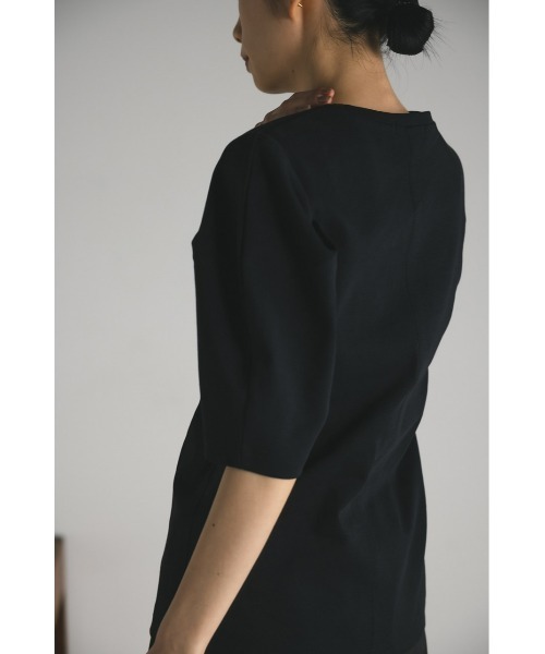 STYLEMIXER（スタイルミキサー）の「タックスリーブT（Tシャツ/カットソー・レディース・ライトベージュ/グリーン/ブラック/ホワイト・FREE）」の18枚目の写真