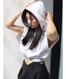 EVRIS | ロゴデザインコンパクトフーディ(スウェット)