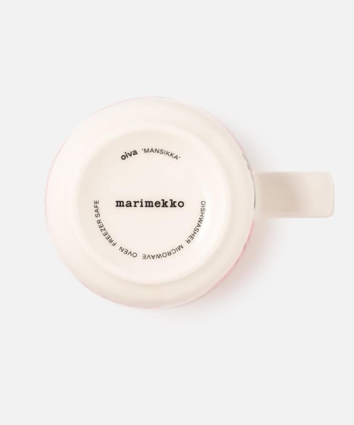marimekko（マリメッコ）の「【アジア限定】Mansikka / mug 2,5dl（グラス/マグカップ/タンブラー・レディース・ベビーピンク・FREE）」の6枚目の写真