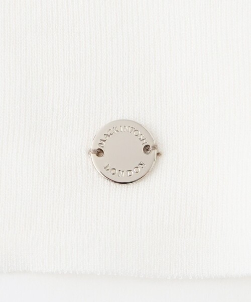 MACKINTOSH LONDON(マッキントッシュ ロンドン)の「ソフトコットンナイロンノースリーブニットプルオーバー(ニット/セーター・レディース・オフホワイト/ネイビー/ブルー系その他4・38)」の11枚目の写真