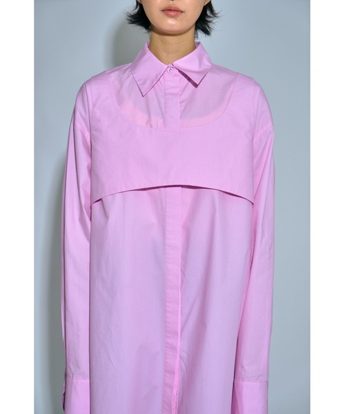 【即日発送】SATUR ボンボヤージュレイヤ シャツ・ブラウス　半袖 即日発送】SATUR ボンボヤージュレイヤ シャツ・ブラウス 半袖