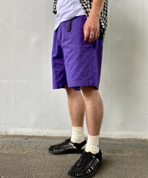 Gramicci（グラミチ）の「GRAMICCI/グラミチ/G-SHORT/Gショーツ G101-OGT（その他パンツ・メンズ・チャコールグレー/パープル・MEDIUM/LARGE/X-LARGE）」の16枚目の写真