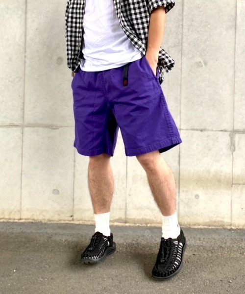 Gramicci（グラミチ）の「GRAMICCI/グラミチ/G-SHORT/Gショーツ G101-OGT（その他パンツ・メンズ・チャコールグレー/パープル・MEDIUM/LARGE/X-LARGE）」の15枚目の写真