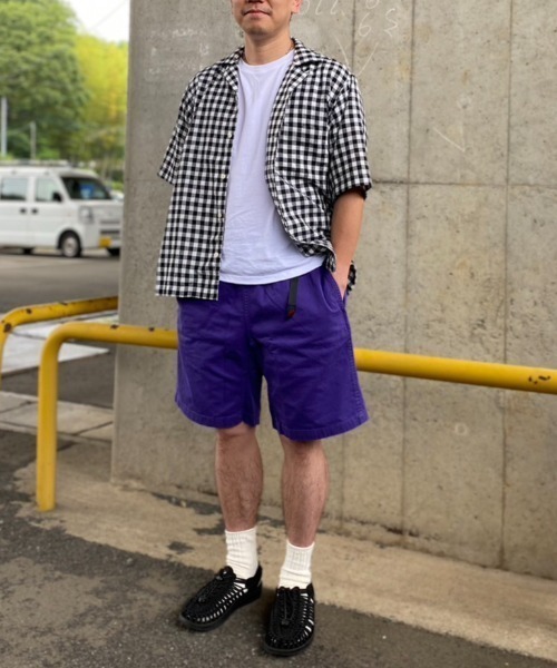 Gramicci（グラミチ）の「GRAMICCI/グラミチ/G-SHORT/Gショーツ G101-OGT（その他パンツ・メンズ・チャコールグレー/パープル・MEDIUM/LARGE/X-LARGE）」の13枚目の写真