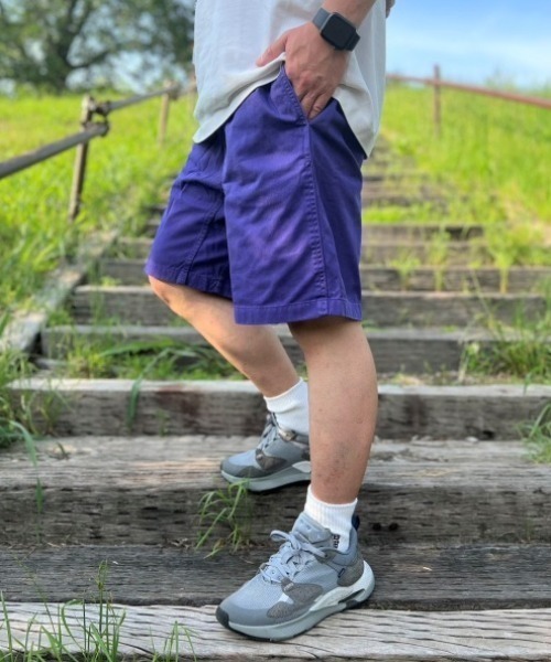 Gramicci（グラミチ）の「GRAMICCI/グラミチ/G-SHORT/Gショーツ G101-OGT（その他パンツ・メンズ・チャコールグレー/パープル・MEDIUM/LARGE/X-LARGE）」の20枚目の写真