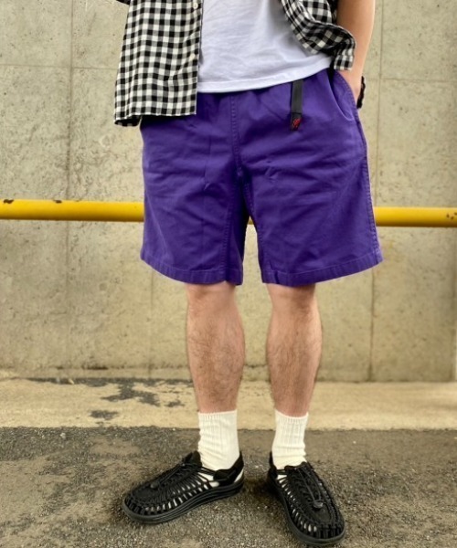 Gramicci（グラミチ）の「GRAMICCI/グラミチ/G-SHORT/Gショーツ G101-OGT（その他パンツ・メンズ・チャコールグレー/パープル・MEDIUM/LARGE/X-LARGE）」の18枚目の写真