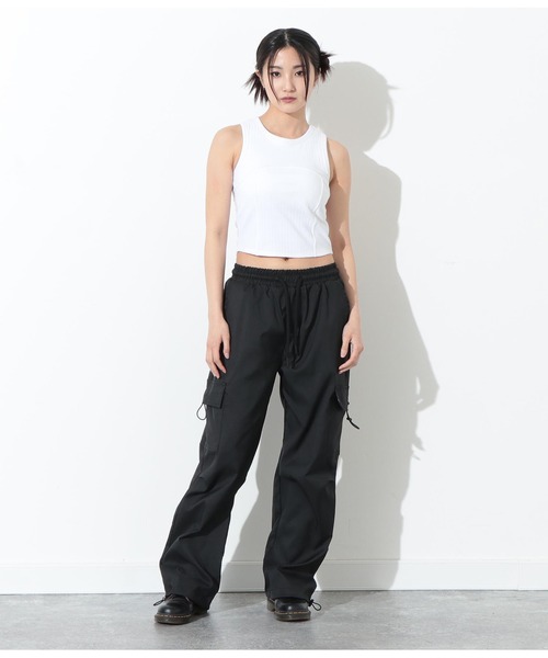 ANLIBERTY ANAP(アンリバティアナップ)の「アメリカンスリーブリブタンクトップ(タンクトップ・レディース・グリーン/ブラック/ホワイト・FREE)」の20枚目の写真