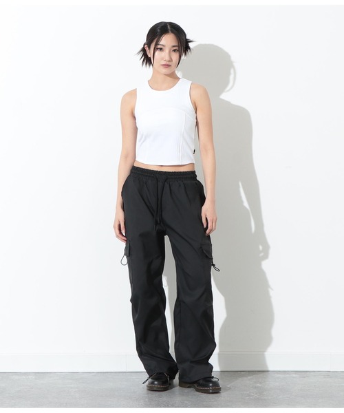 ANLIBERTY ANAP(アンリバティアナップ)の「アメリカンスリーブリブタンクトップ(タンクトップ・レディース・グリーン/ブラック/ホワイト・FREE)」の21枚目の写真