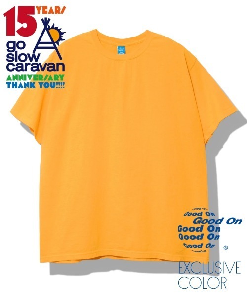 Good On（グッドオン）の「Good On/グッドオン　S/S CREW NECK T-SHIRT XXL（Tシャツ/カットソー・メンズ・ブルー系その他/ライトブルー/コーラルピンク/ホワイト/ブラック/イエロー系その他/サーモンピンク・XX-LARGE）」の5枚目の写真