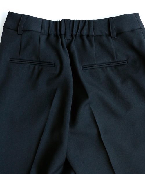 WHITE JOOLA(ホワイトジョーラ)の「【 洗濯機OK & 2wayストレッチ 】 抗菌マシンウォッシャブル・テーパードパンツ(その他パンツ・レディース・ライトグレー/ブラック・13号/11号/7号/9号)」の4枚目の写真