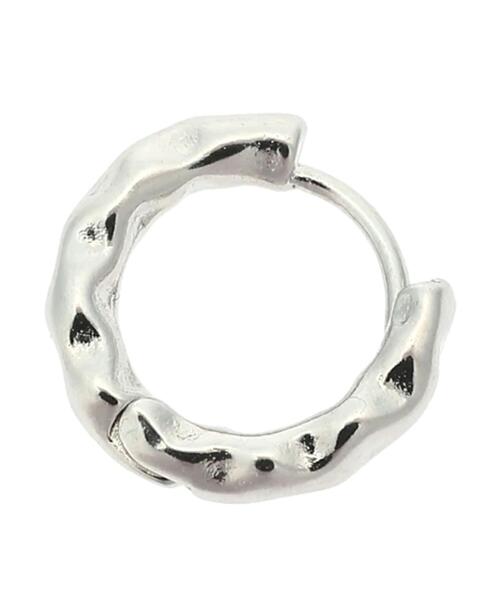 AMERICAN HOLIC(アメリカンホリック)の「シェルサークル×キャッチレスフープピアスセット(ピアス(両耳用)・レディース・ゴールド/シルバー・FREE)」の4枚目の写真