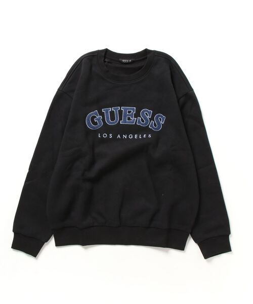 USA製！！【GUESS ゲス】ハーフジップスウェットシャツ y2k L
