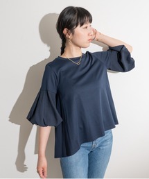 バルーンスリーブカットトップス