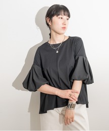 バルーンスリーブカットトップス