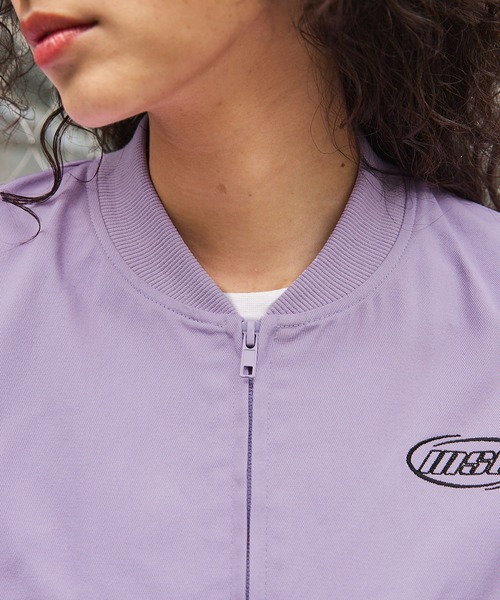 MSG（エムエスジー）の「ワンポイント刺繍ロゴワークベスト（ベスト・メンズ・ラベンダー/ブラウン/ベージュ系/ブラック/ブルーグレー/ライトベージュ・L/M/S/XL）」の8枚目の写真