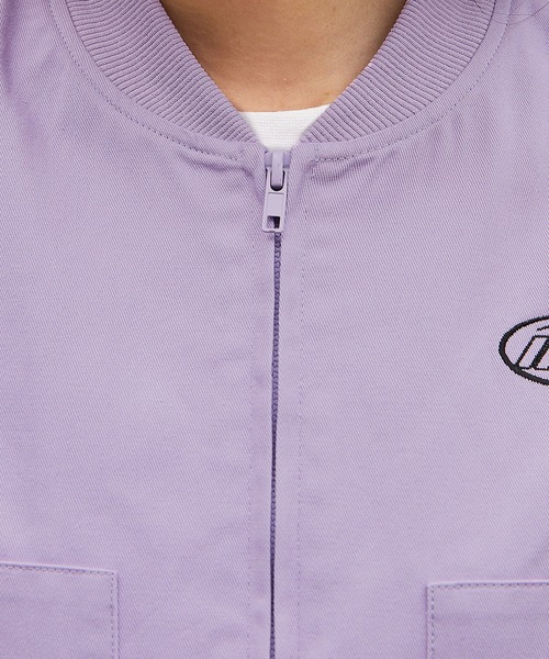 MSG（エムエスジー）の「ワンポイント刺繍ロゴワークベスト（ベスト・メンズ・ラベンダー/ブラウン/ベージュ系/ブラック/ブルーグレー/ライトベージュ・L/M/S/XL）」の10枚目の写真