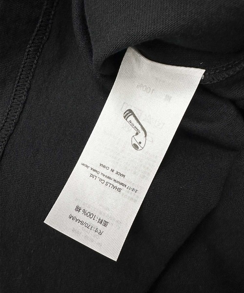 ScoLar Parity（スカラーパリティ）の「332011：あの日なくした大事なものを探しているクマ刺繍T（Tシャツ/カットソー・メンズ・オフホワイト/ブラック/グリーン・M）」の16枚目の写真