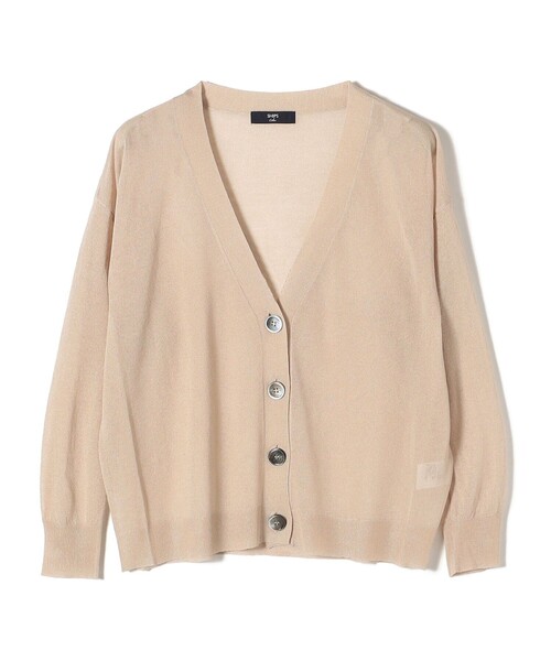 SHIPS for women / シップスウィメン SHIPS Colors:〈手洗い可能〉14G リブ Vネック カーディガン SHIPS Colors:〈手洗い可能〉14G リブ Vネック カーディガン