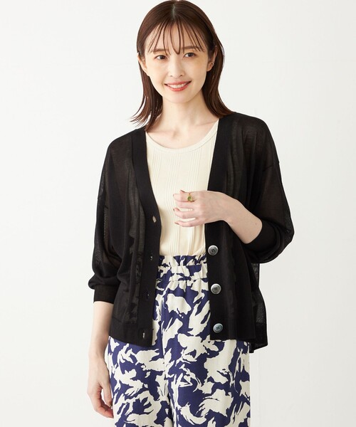 SHIPS for women / シップスウィメン SHIPS Colors:〈手洗い可能〉レーヨンナイロン ドルマン カーディガン SHIPS Colors カーディガン Colors:「手洗い可能」レーヨン