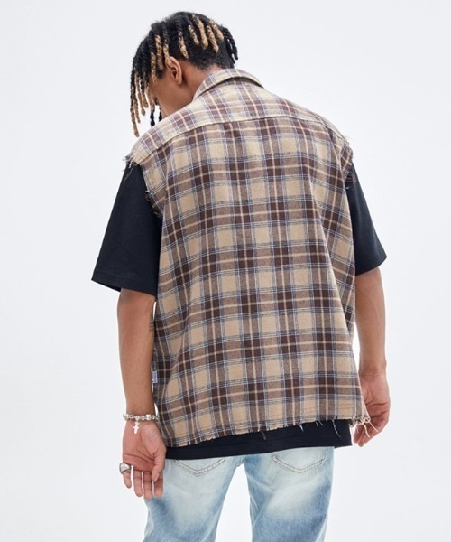 A'GEM/9 × .kom『MadeExtreme／メイドエクストリーム』チェックシャツ