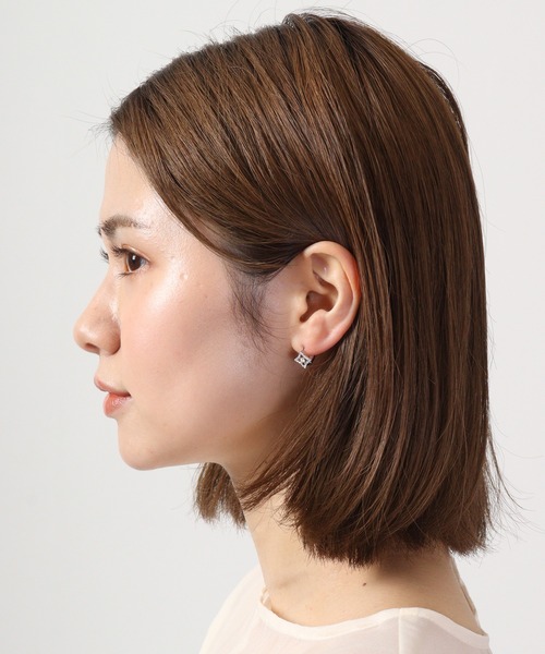 MOSSEL NEW YORK(モシェルニューヨーク)の「FLORA /LOCKY /HYDRA /ROSS /WILD ラインストーンデザインピアス(ピアス(両耳用)・レディース・シルバー系/シルバー系1/ピンク/シルバー/シルバー系2・FREE)」の19枚目の写真