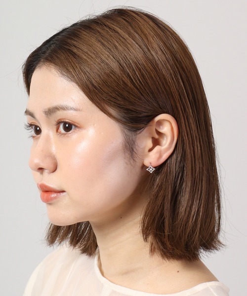 MOSSEL NEW YORK(モシェルニューヨーク)の「FLORA /LOCKY /HYDRA /ROSS /WILD ラインストーンデザインピアス(ピアス(両耳用)・レディース・シルバー系/シルバー系1/ピンク/シルバー/シルバー系2・FREE)」の18枚目の写真