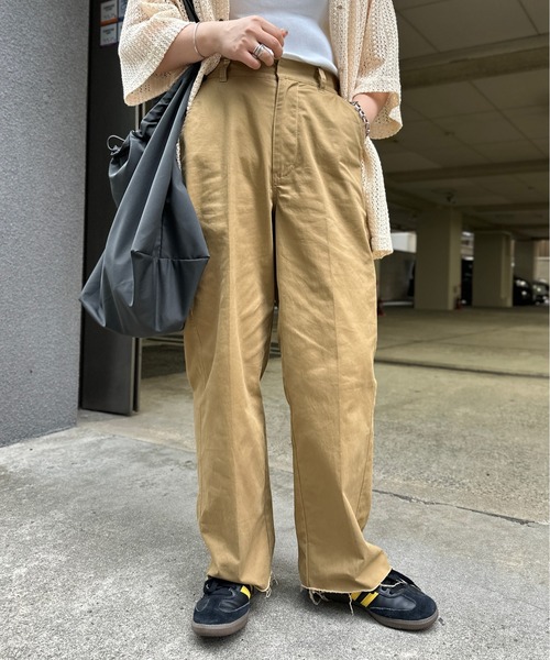 CPCM（シーピーシーエム）の「裾フリンジチノパンツ（チノパンツ・レディース・ベージュ/グレー/ブラック・SMALL）」の20枚目の写真