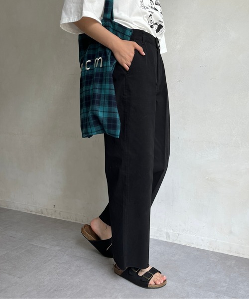 CPCM（シーピーシーエム）の「裾フリンジチノパンツ（チノパンツ・レディース・ベージュ/グレー/ブラック・SMALL）」の16枚目の写真