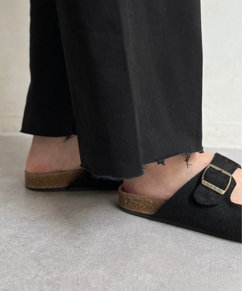 CPCM（シーピーシーエム）の「裾フリンジチノパンツ（チノパンツ・レディース・ベージュ/グレー/ブラック・SMALL）」の9枚目の写真