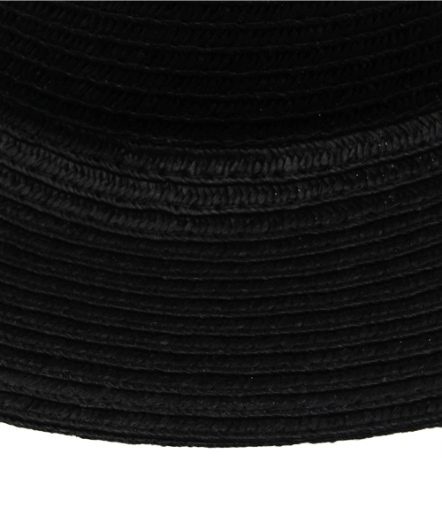 AZUL by moussy（アズールバイマウジー）の「ペーパー中折ブレードワイドブリムHAT（ハット・メンズ・ブラック/ベージュ/ホワイト・FREE）」の6枚目の写真