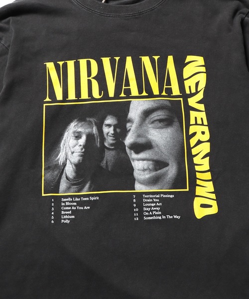 GOOD ROCK SPEED（グッドロックスピード）の「GOOD ROCK SPEED/グッドロックスピード NIRVANA NEVER MIND ロンT（Tシャツ/カットソー・メンズ・ブラック・L/XL）」の6枚目の写真