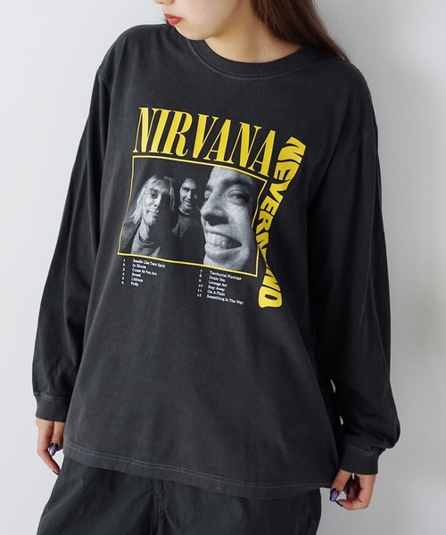 GOOD ROCK SPEED（グッドロックスピード）の「GOOD ROCK SPEED/グッドロックスピード NIRVANA NEVER MIND ロンT（Tシャツ/カットソー・メンズ・ブラック・L/XL）」の13枚目の写真