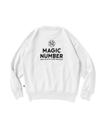 【MAGIC NUMBER】STOCK LOGO BASIC CREW SWEAT