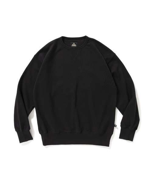 MAGIC NUMBER(マジック ナンバー)の「【MAGIC NUMBER】STOCK LOGO BASIC CREW SWEAT(スウェット・メンズ・アッシュグレー/ブラック・LARGE/MEDIUM/X-LARGE)」の3枚目の写真