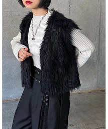 PAGEBOY | モンスターフェザーベスト(ベスト)