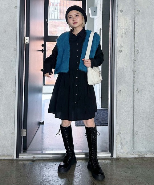 あおいページ PAGEBOY（ページボーイ）の「ラメフェザーショートプルオーバー