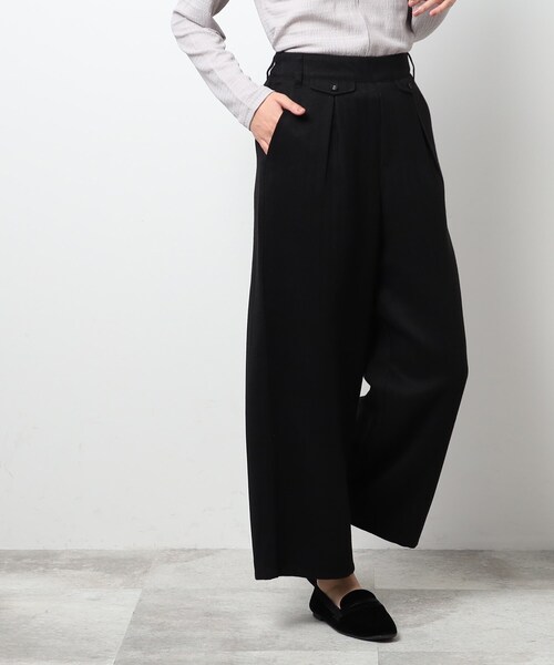 DRESKIP（ドレスキップ）の「◆【セットアップ可】ツイード調 ポケットデザイン ワイドパンツ（その他パンツ・レディース・ダークブラウン/ブラック/グレー・03/02/04）」の17枚目の写真