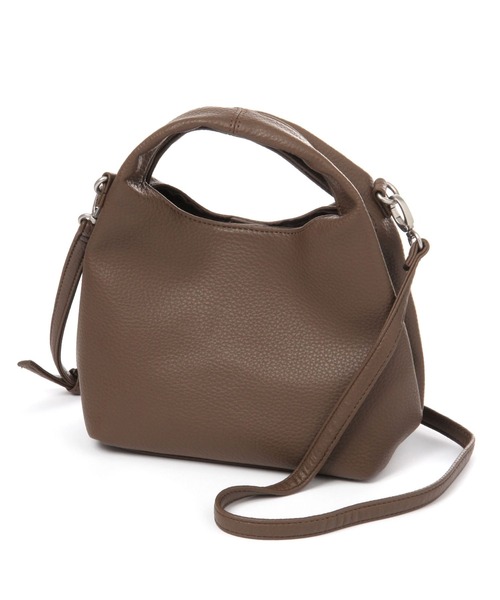 studio CLIP（スタディオクリップ）の「ワンマイルトート&ショルダーバッグ（ショルダーバッグ・レディース・キャメル/ライトグレー/ブラック/ダークブラウン・FREE）」の19枚目の写真