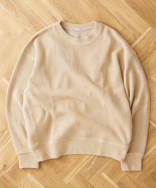 JOURNAL STANDARD relume(ジャーナルスタンダード レリューム)の「カラーアゼニットプルオーバー(ニット/セーター・メンズ・グリーン/ブラック/ネイビー/ベージュ/イエロー・LARGE/MEDIUM)」の19枚目の写真