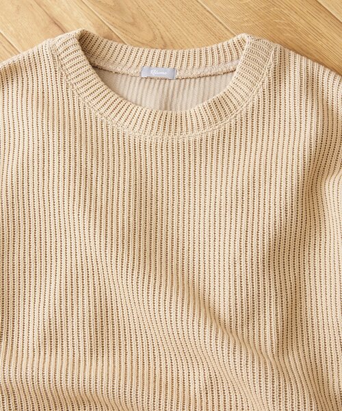 JOURNAL STANDARD relume(ジャーナルスタンダード レリューム)の「カラーアゼニットプルオーバー(ニット/セーター・メンズ・グリーン/ブラック/ネイビー/ベージュ/イエロー・LARGE/MEDIUM)」の20枚目の写真