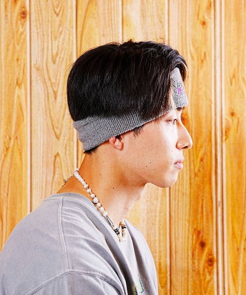 Manhattan Portage(マンハッタンポーテージ)の「Manhattan Portage/マンハッタンポーテージ ヘアバンド HAIR BAND MP204(ヘアバンド・メンズ・ブラック×ホワイト/チャコールグレー×ブラック・FREE)」の13枚目の写真