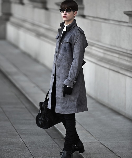 【セール】GHIRLANDINA(ギルランディーナ) シングル トレンチコート（トレンチコート）｜BUFFALO BOBS（バッファローボブズ）