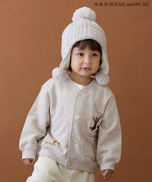 シャルレ カーディガン＆カットソー セール】【おさるのジョージ】カットカーディガン（Tシャツ/カットソー