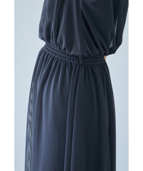 each（イーチ）の「スカートセットチュールワンピース（ワンピース・レディース・ブラック/チャコールグレー・FREE）」の7枚目の写真