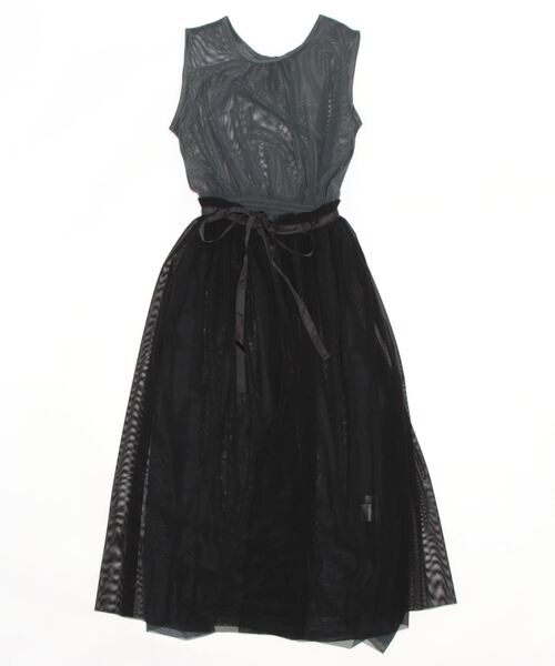 each（イーチ）の「スカートセットチュールワンピース（ワンピース・レディース・ブラック/チャコールグレー・FREE）」の19枚目の写真