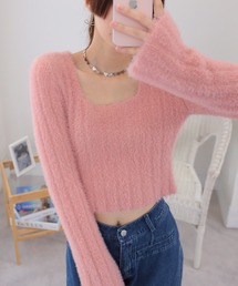 新品WERTHYピンク スクエアネック オールインワンS ジョーゼットワッシャー スカート(スカート)｜Paul Stuart